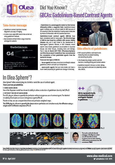 GBCAs: Gadolinium-Based Contrast Agents